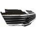 2007-2009 Nissan Altima Grille Chrome Black - NI1200221-Partify-Painted-Replacement-Body-Parts