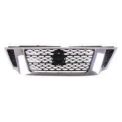 Nissan Armada CAPA Certified Grille Black With Chrome Frame Without Camera Hole - NI1200286C