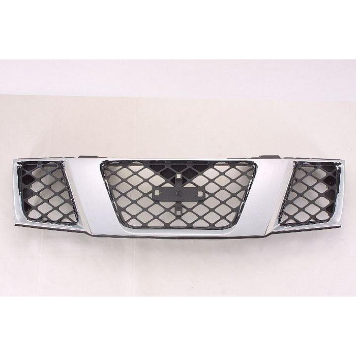 Nissan Frontier Pickup CAPA Certified Grille Chrome Black - NI1200217C