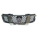 2009-2016 Nissan Frontier Pickup Grille Black- Chrome - NI1200233-Partify-Painted-Replacement-Body-Parts