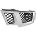 2009-2016 Nissan Frontier Pickup Grille Black- Chrome - NI1200233-Partify-Painted-Replacement-Body-Parts