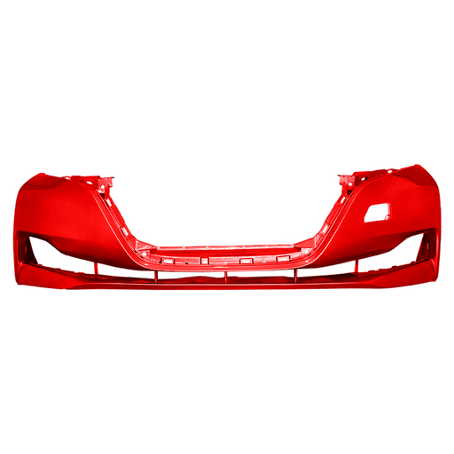 2018-2022 Nissan Leaf S/SV/SL Front Bumper With Lower Valance Holes - NI1000329-Partify-Painted-Replacement-Body-Parts