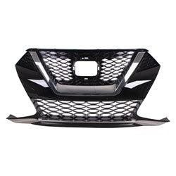 Nissan Maxima CAPA Certified Grille Painted Black Without Camera Sr Model - NI1200298C