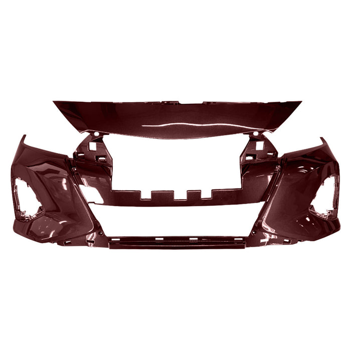 Nissan Maxima CAPA Certified Front Bumper Without Camera & Without Sensor Holes - NI1000334C