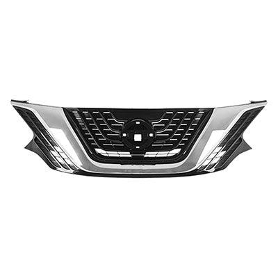 Nissan Murano CAPA Certified Grille Black With Chrome Moulding - NI1200278C