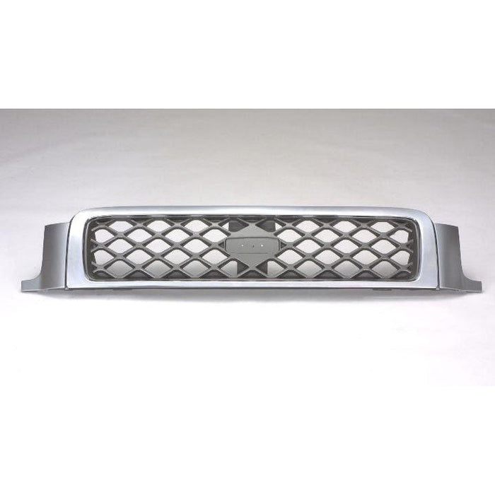 Parrilla certificada CAPA para Nissan Pathfinder, modelo SE, cromada/plateada/carbón con moldura cromada - NI1200188C