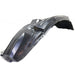 2005-2012 Nissan Pathfinder Front Passenger Side Fender Liner - NI1251129-Partify-Painted-Replacement-Body-Parts