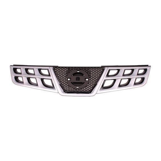 Nissan Rogue CAPA Certified Grille Chrome Black Without Camera Exclude Krom Package - NI1200249C