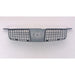 2006 Nissan Sentra Grille Base/S Model Silver Black - NI1200218-Partify-Painted-Replacement-Body-Parts