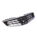 2010-2012 Nissan Sentra Grille Chrome Black 2.0L - NI1200237-Partify-Painted-Replacement-Body-Parts