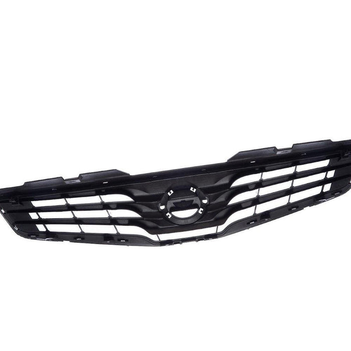 2010-2012 Nissan Sentra Grille Chrome Black 2.0L - NI1200237-Partify-Painted-Replacement-Body-Parts