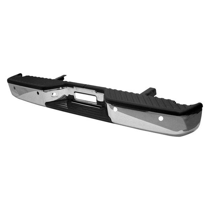 Nissan Titan CAPA Certified Rear Bumper Assembly With Sensor Holes - NI1103128C