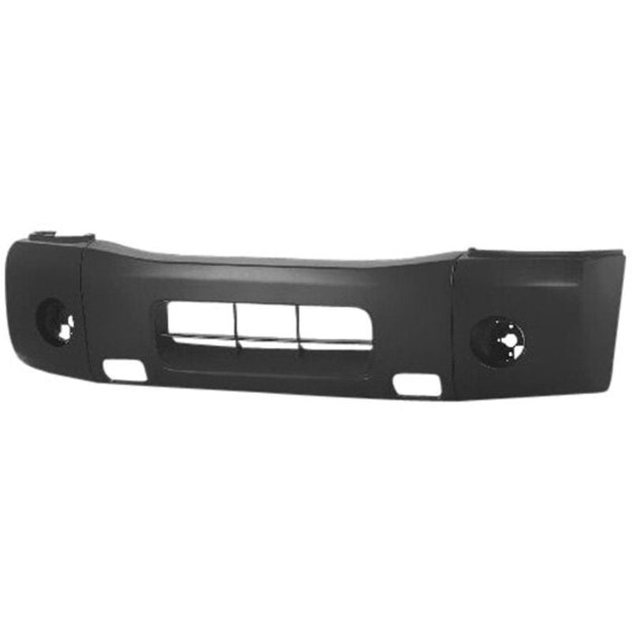 Nissan Titan XE Plastic CAPA Certified Front Bumper - NI1000237C