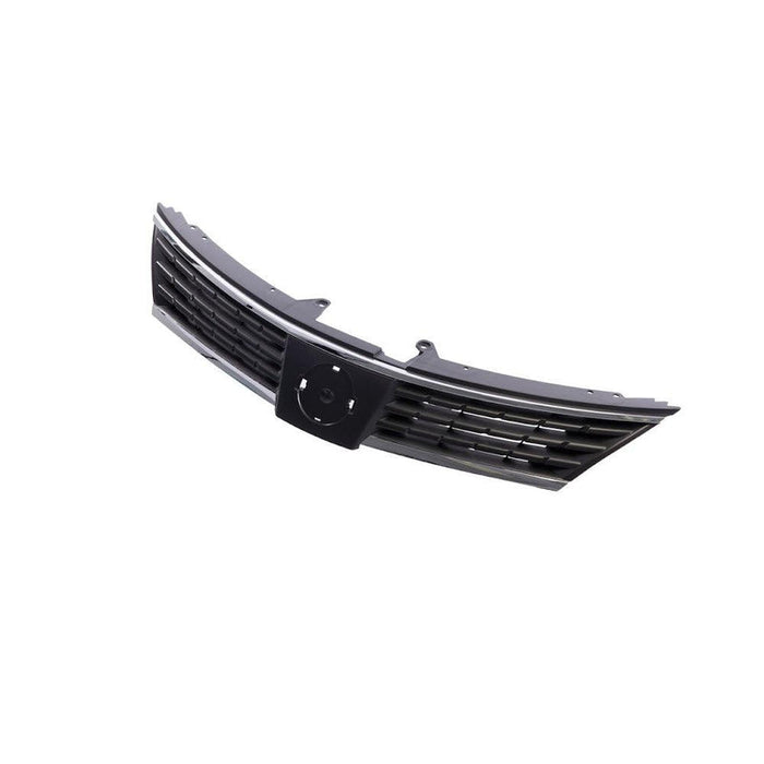 2007-2009 Nissan Versa Grille Chrome Black - NI1200224-Partify-Painted-Replacement-Body-Parts