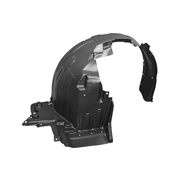 2014-2017 Nissan Versa Hatchback Front Passenger Side Fender Liner Sr Model Vacuum Molded - NI1249156-Partify-Painted-Replacement-Body-Parts