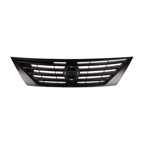 Nissan Versa Sedan CAPA Certified Grille Gray With Gray Moulding - NI1200246C