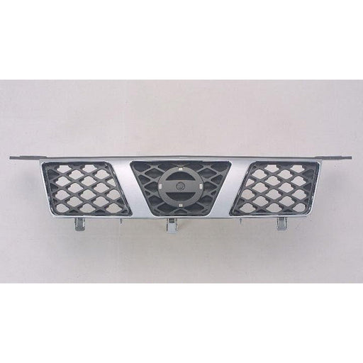 2005-2006 Nissan Xtrail Grille Chrome Black - NI1200238-Partify-Painted-Replacement-Body-Parts