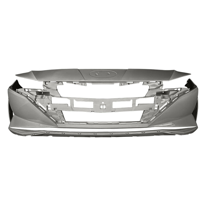 Hyundai Elantra Sedan CAPA Certified Front Bumper For USA Built & Except Limited - HY1000246C