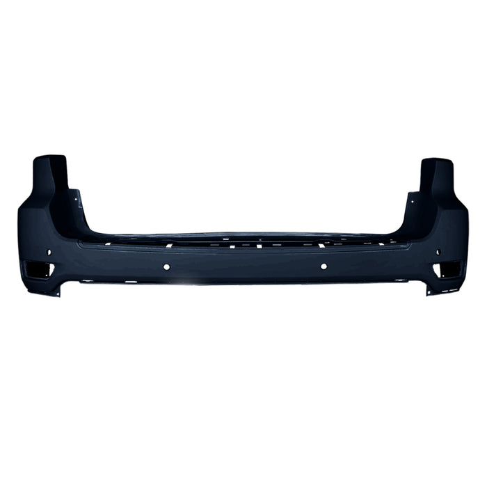 Jeep Grand Cherokee Laredo / Limited / Overland / Trailhawk Rear Bumper With 4 Sensor Holes & Without Blind Spot Detection - CH1100A25
