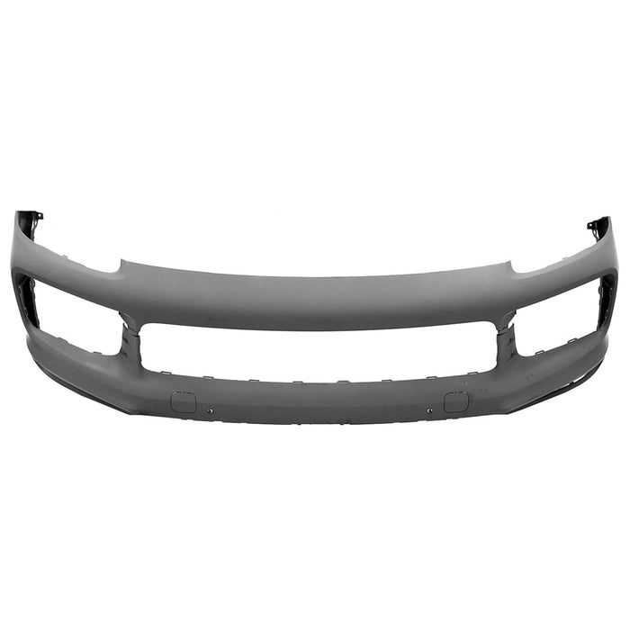 Porsche Cayenne Base/S/S Coupe Front Bumper W/O Sport Design Pkg W/O Parking Assist - PO1000234