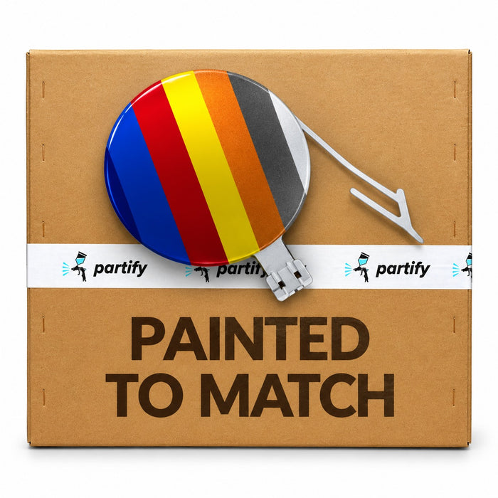 Partify painted-to-match tow hook cover graphic - PO1029109