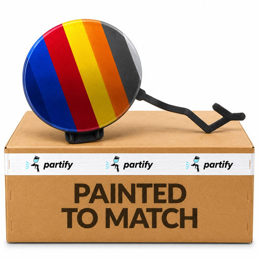 Partify painted-to-match tow hook cover graphic - PO1129100