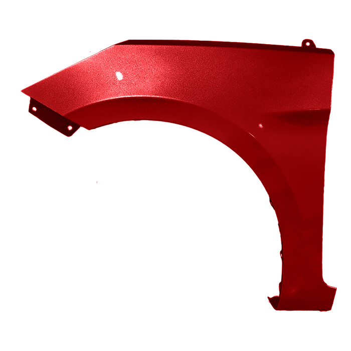 Hyundai Accent CAPA Certified Driver Side Fender Without Marker Holes - HY1240154C