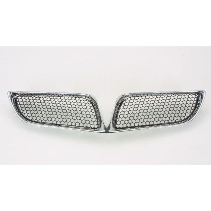 Pontiac Bonneville CAPA Certified Grille Assy Matte Dark Grey With Chrome Frame Se - GM1200452C