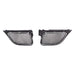 2005-2008 Pontiac Vibe Grille Driver Side Upper Matte-Dark Gray With Chrome Moulding - GM1200652-Partify-Painted-Replacement-Body-Parts