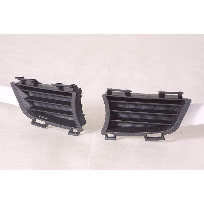 Pontiac Vibe Lower CAPA Certified Grille Driver Side Outer Matte Black - GM1036112C