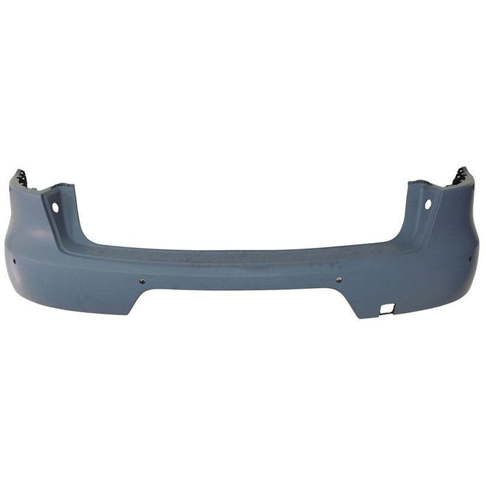 2015-2016 Porsche Macan Rear Bumper With Sensor Holes - PO1100156-Partify-Painted-Replacement-Body-Parts