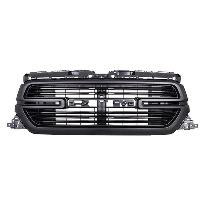 RAM Pickup RAM 1500 CAPA Certified Grille Matte Dark Gray With Surround View Camera - CH1200417C