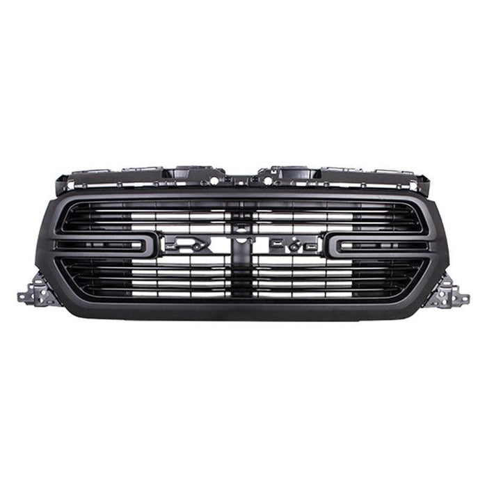 RAM Pickup RAM 1500 CAPA Certified Grille Matte Dark Gray Without Surround View Camera - CH1200427C