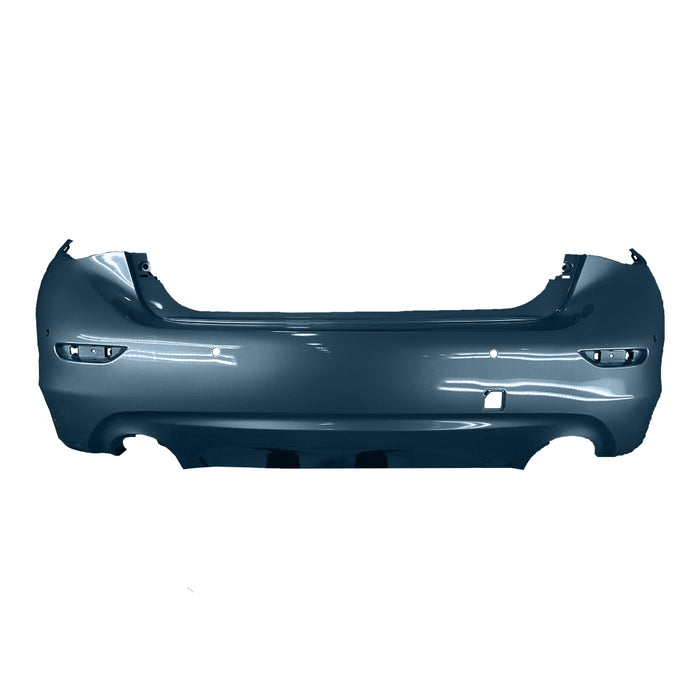 Infiniti Q50 CAPA Certified Rear Bumper With Sensor Holes - IN1100153C