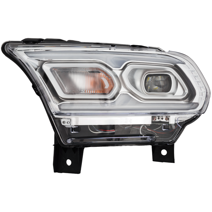 Dodge Durango Driver Side Headlight Assembly Standard Type Chrome Composite - CH2502343