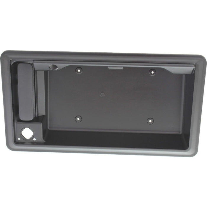 Ford E-150/E-250/E-350 Super Duty Rear Passenger Side Tailgate Handle Handle/License Bracket Rear Door W/Rear View Camera Hole - FO1915133