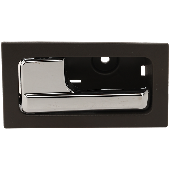 Ford F-150 King Ranch/Lariat/Lariat Limited/Platinum/SVT Raptor Front Driver Side Interior Door Handle Pwr Locks Chrome/Gray Inside - FO1352152