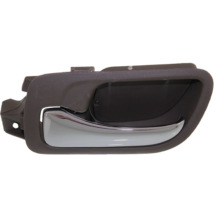 Honda Accord Hybrid Front Driver Side Interior Door Handle Taupe/Chrome Inside - HO1352131