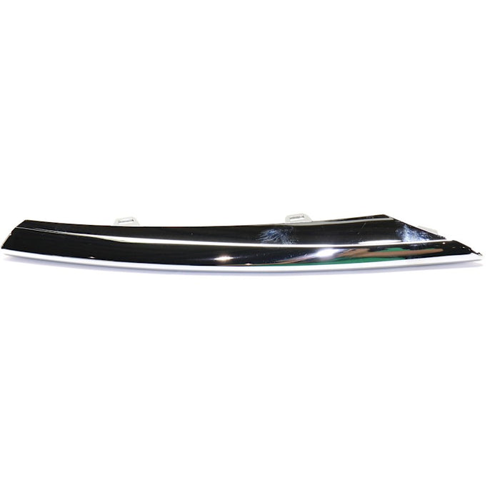 Jaguar XJ Front Passenger Side Bumper Molding Chrome - JA1047103