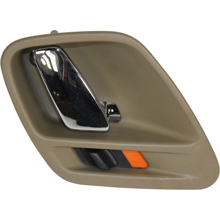 Jeep Grand Cherokee Limited Front Passenger Side Interior Door Handle Chrome/Sandstone Inside - CH1353150
