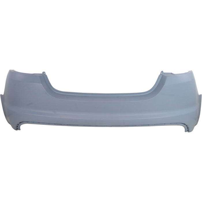 Jaguar XF/XFR Rear Bumper W/O Parking Aid Sensors - JA1100127