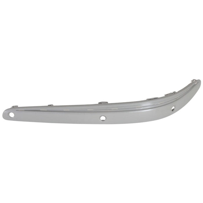 Mercedes-Benz E320/E500/E55 AMG 4Matic/Base/Base Front Driver Side Bumper Impact Strip W/Parktronic W/Sport Package Except Cdi W/O Chrome Molding - MB1058108