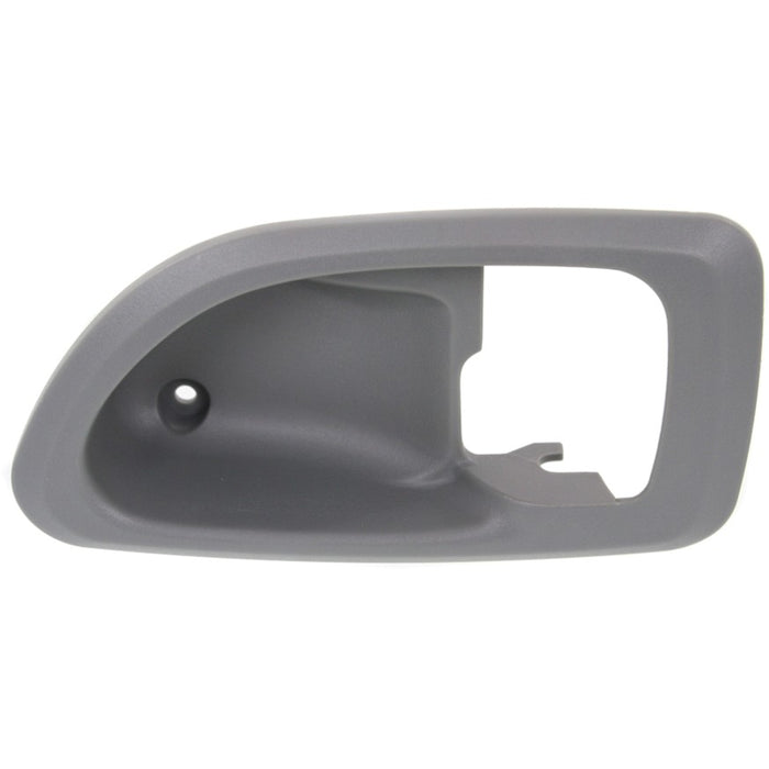 Chrysler Sebring/Dodge Stratus/Mitsubishi Galant Front Driver Side Interior Door Handle Bezel Gray Inside Bezel - MI1358105