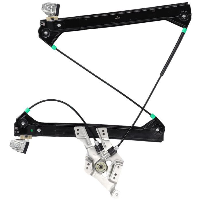 Saab 9-3 Front Driver Side Window Regulator W/Finger Protection - SB1350100