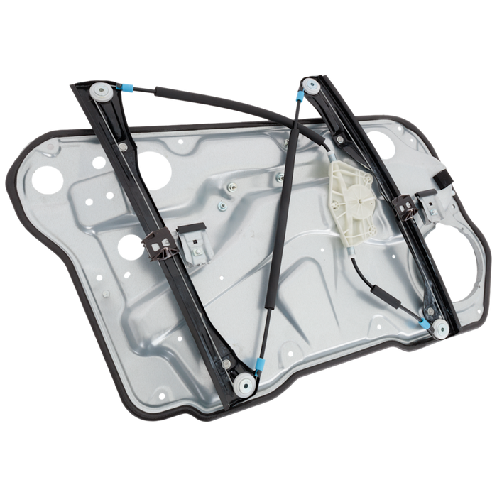 Volkswagen Golf/Golf City/Jetta/Jetta City Front Passenger Side Window Regulator Manual Regulator & Panel Assembly - VW1351117