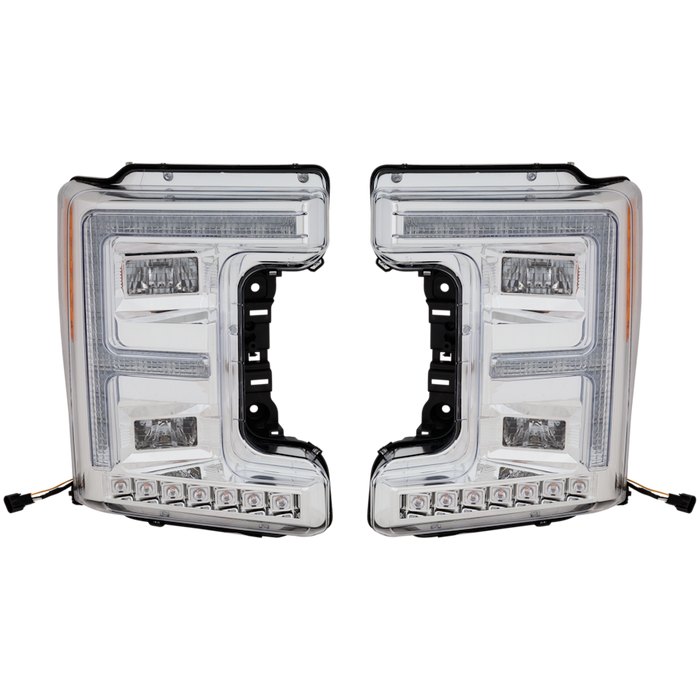 Ford F-250 Super Duty/F-350 Super Duty Headlight Set Led Includes Lh/Rh Sides Performance Set - FO2505151