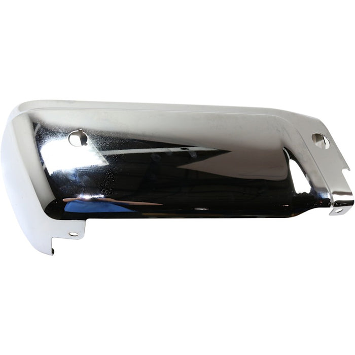 Ford F-250 Super Duty/F-350 Super Duty Rear Driver Side Outer Bumper Extension Bumper End W/Rear Object Sensors Chrome - FO1104121