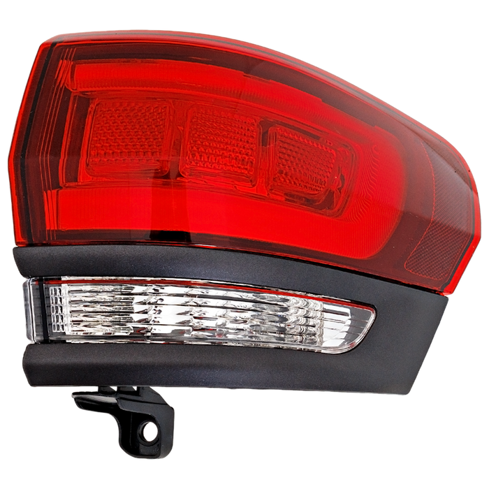 Jeep Grand Cherokee/Cherokee WK Laredo/Limited/Laredo/Limited/Overland/Summit Driver Side Tail Light Assembly W/O Platinum Insert Granite Trim Outer - CH2804120