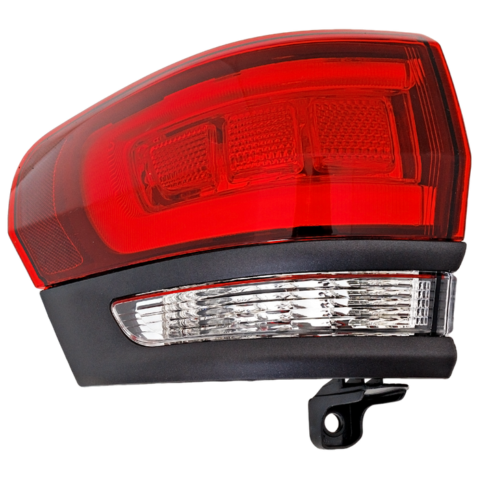 Jeep Grand Cherokee/Cherokee WK Laredo/Limited/Laredo/Limited/Overland/Summit Passenger Side Tail Light Assembly W/O Platinum Insert Granite Trim Outer - CH2805120