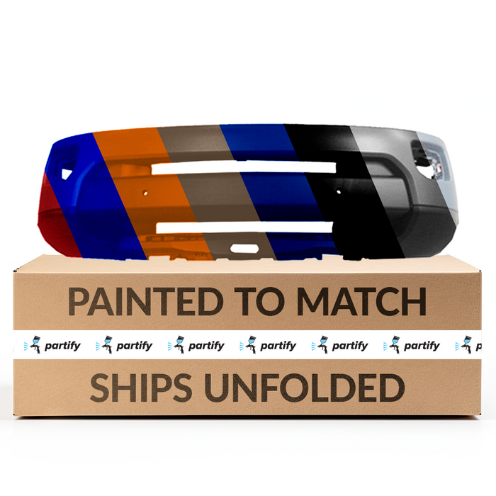 Land Rover LR4 CAPA Certified Front Bumper With Sensor Holes/Headlight Washer Holes - RO1000166C